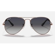 AVIATOR @Collection
Lenses: Polarized Blue/Grey Gradient  +  Frame: Bronze-Copper