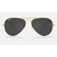 AVIATOR CLASSICLenses: Polarized Black Classic  +  Frame: Legend Gold