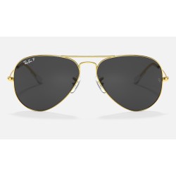 AVIATOR CLASSICLenses: Polarized Black Classic  +  Frame: Legend Gold