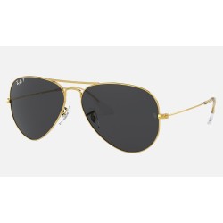 AVIATOR CLASSICLenses: Polarized Black Classic  +  Frame: Legend Gold