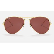AVIATOR CLASSIC
Lenses: Polarized  Violet Classic  +  Frame: Gold