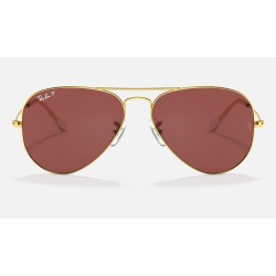 AVIATOR CLASSIC
Lenses: Polarized  Violet Classic  +  Frame: Gold