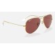 AVIATOR CLASSIC
Lenses: Polarized  Violet Classic  +  Frame: Gold