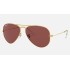 AVIATOR CLASSIC
Lenses: Polarized  Violet Classic  +  Frame: Gold