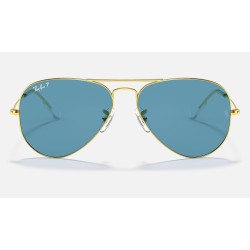 AVIATOR CLASSIC
Lenses: Polarized Blue Classic  +  Frame: Gold