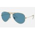 AVIATOR CLASSIC
Lenses: Polarized Blue Classic  +  Frame: Gold