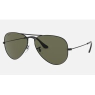 AVIATOR CLASSIC
Lenses: Polarized Green Classic G-15  +  Frame: Black