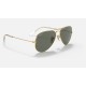 AVIATOR SOLID GOLD
Lenses: Polarized Green Classic G-15  +  Frame: Gold