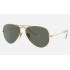AVIATOR SOLID GOLD
Lenses: Polarized Green Classic G-15  +  Frame: Gold