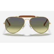 AVIATOR CRAFTLenses: Polarized Green Classic G-15  +  Frame: Gold