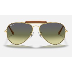 AVIATOR CRAFTLenses: Polarized Green Classic G-15  +  Frame: Gold