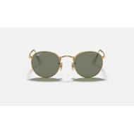 ROUND METAL
Lenses: Polarized Green G-15 Classic  +  Frame: Gold
