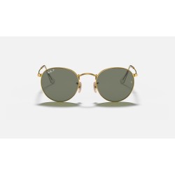 ROUND METAL
Lenses: Polarized Green G-15 Classic  +  Frame: Gold