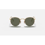 ROUND METAL
Lenses: Polarized Green G-15 Classic  +  Frame: Gold