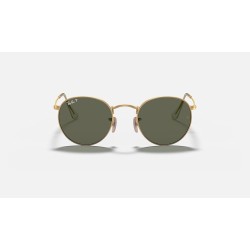 ROUND METAL
Lenses: Polarized Green G-15 Classic  +  Frame: Gold