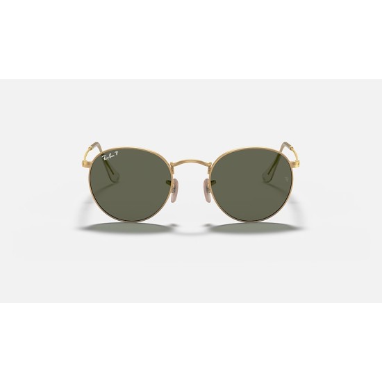 ROUND METAL
Lenses: Polarized Green G-15 Classic  +  Frame: Gold