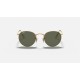 ROUND METAL
Lenses: Polarized Green G-15 Classic  +  Frame: Gold