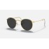 ROUND METAL CLASSIC
Lenses: Polarized Black Classic  +  Frame: Shiny Gold