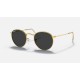 ROUND METAL CLASSIC
Lenses: Polarized Black Classic  +  Frame: Shiny Gold