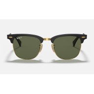 CLUBMASTER ALUMINUM
Lenses: Polarized Green Classic G-15  +  Frame: Black