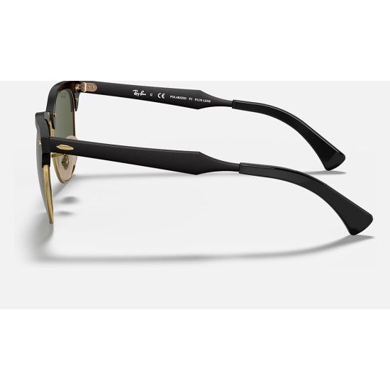CLUBMASTER ALUMINUM
Lenses: Polarized Green Classic G-15  +  Frame: Black