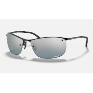 RB3542 CHROMANCE
Lenses: Polarized Grey Chromance Mirror  +  Frame: Black