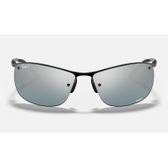 RB3542 CHROMANCE
Lenses: Polarized Grey Chromance Mirror  +  Frame: Black