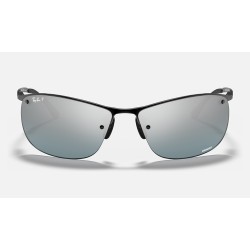 RB3542 CHROMANCE
Lenses: Polarized Grey Chromance Mirror  +  Frame: Black