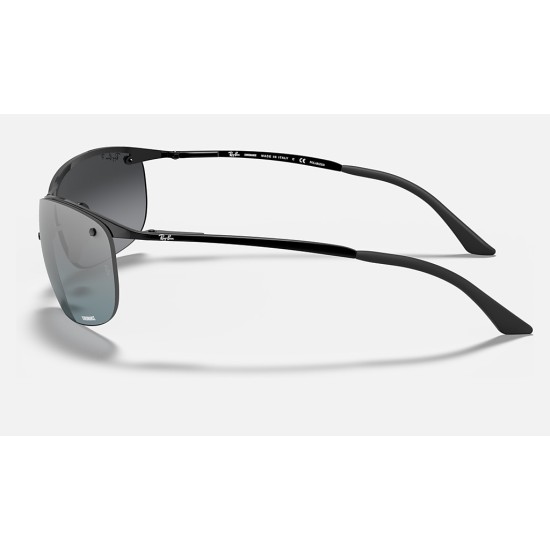 RB3542 CHROMANCE
Lenses: Polarized Grey Chromance Mirror  +  Frame: Black