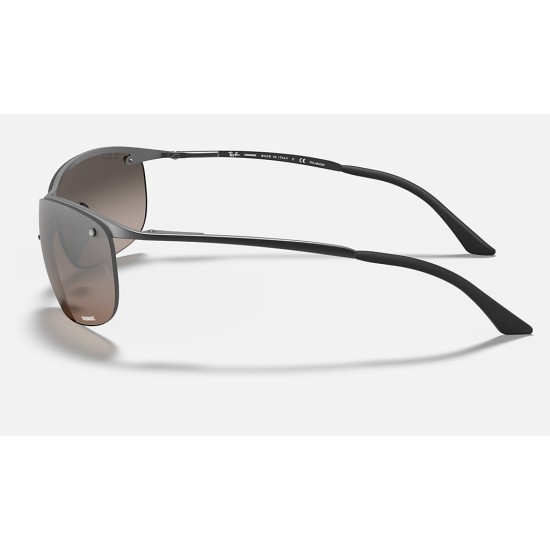 RB3542 CHROMANCE
Lenses: Polarized Silver Chromance Mirror  +  Frame: Gunmetal