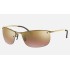 RB3542 CHROMANCE
Lenses: Polarized Purple Chromance Mirror  +  Frame: Brown