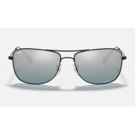 RB3543 CHROMANCE
Lenses: Polarized Grey Chromance Mirror  +  Frame: Black