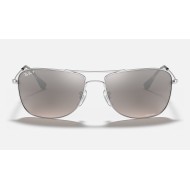 RB3543 CHROMANCE
Lenses: Polarized Silver Chromance Mirror  +  Frame: Silver