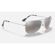 RB3543 CHROMANCE
Lenses: Polarized Silver Chromance Mirror  +  Frame: Silver