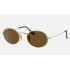 OVAL
Lenses: Polarized Grey Classic  +  Frame: Gold