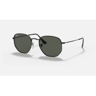 HEXAGONAL FLAT LENSES
Lenses: Polarized Green Classic  +  Frame: Black