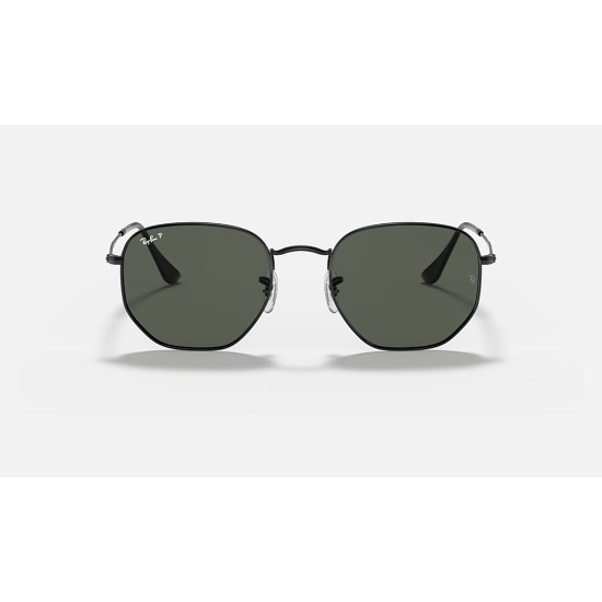 HEXAGONAL FLAT LENSES
Lenses: Polarized Green Classic  +  Frame: Black