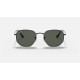 HEXAGONAL FLAT LENSES
Lenses: Polarized Green Classic  +  Frame: Black