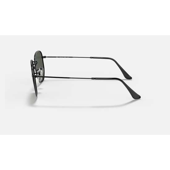 HEXAGONAL FLAT LENSES
Lenses: Polarized Green Classic  +  Frame: Black