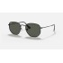 HEXAGONAL FLAT LENSES
Lenses: Polarized Green Classic  +  Frame: Black