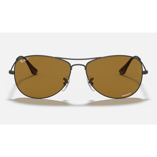 RB3562 CHROMANCE
Lenses: Polarized Brown Classic  +  Frame: Gunmetal