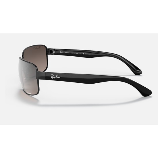 RB3566CH CHROMANCE
Lenses: Polarized Silver Chromance Mirror  +  Frame: Black