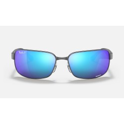 RB3566CH CHROMANCE
Lenses: Polarized Blue Chromance Mirror  +  Frame: Gunmetal