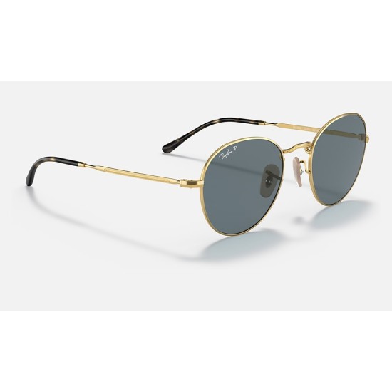 DAVID
Lenses: Polarized Blue Classic  +  Frame: Gold