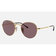 DAVID
Lenses: Polarized Violet Classic  +  Frame: Gold