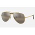 NEW AVIATOR
Lenses: Polarized Silver Brown Chromance Mirror  +  Frame: Legend Gold