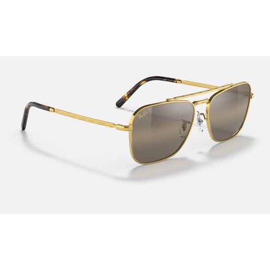 NEW CARAVAN
Lenses: Polarized Silver Brown Chromance Mirror  +  Frame: Legend Gold