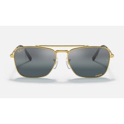 NEW CARAVAN
Lenses: Polarized Silver/Blue Chromance Mirror  +  Frame: Legend Gold