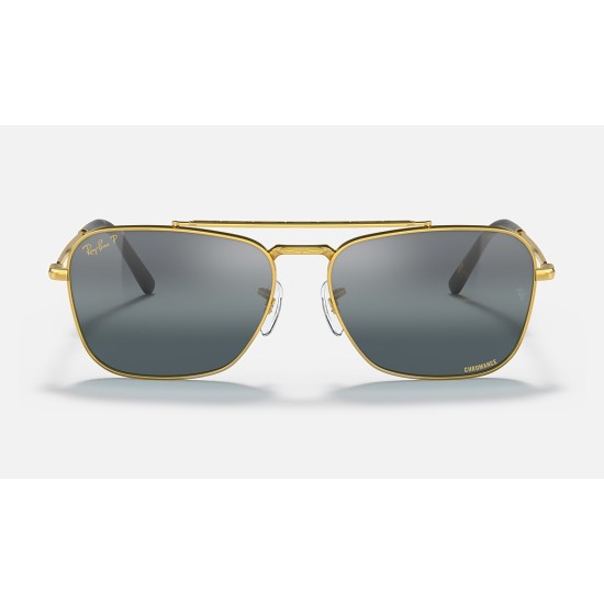 NEW CARAVAN
Lenses: Polarized Silver/Blue Chromance Mirror  +  Frame: Legend Gold