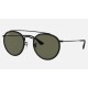 ROUND DOUBLE BRIDGE
Lenses: Polarized Green Classic  +  Frame: Black